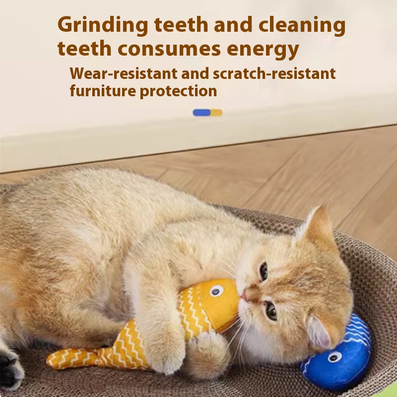 Cat Toys Relieve Boredom Consume Energy Grind Teeth