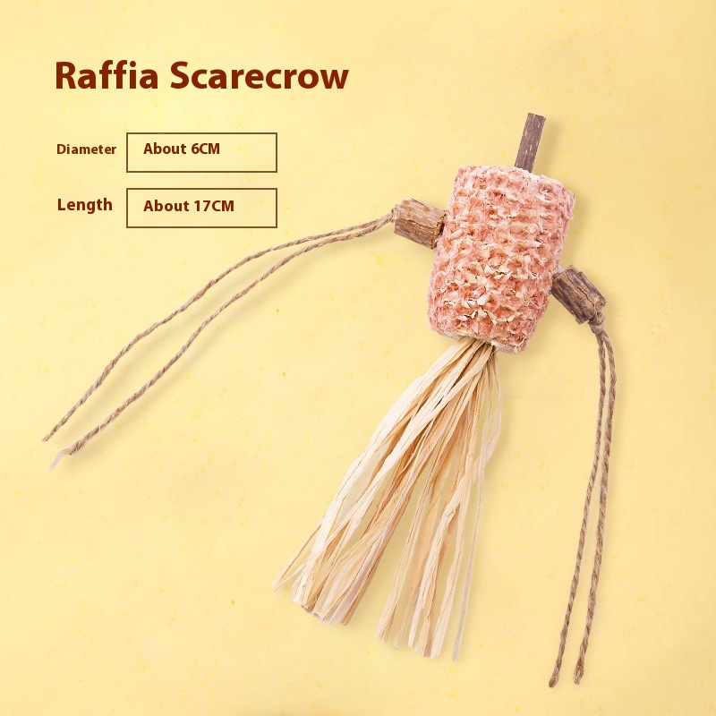 Raffia Scarecrow