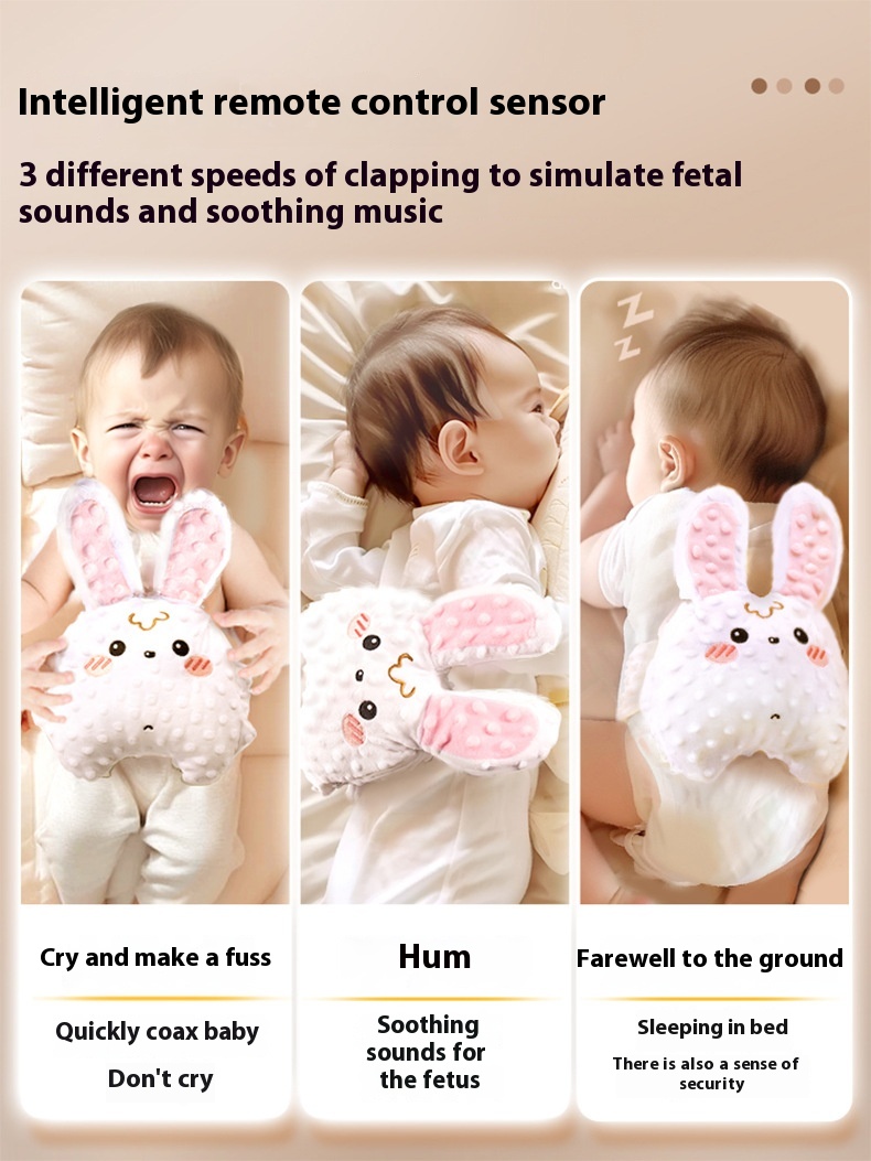 Title 4, Baby Soothing Palm Patting Sleeping Doll Securi...