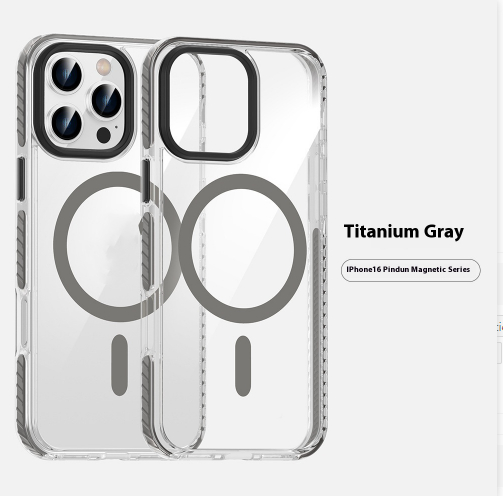 Titanium Gray Magnetic Suction