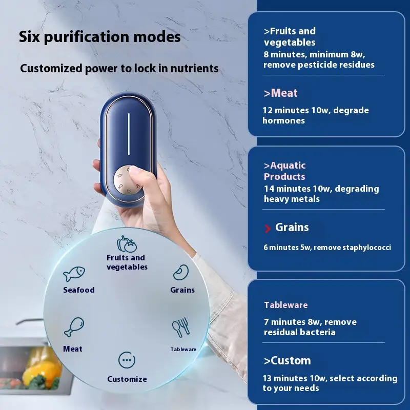 Fruit And Vegetable Washing Machine Vegetable Washing Purifier Disinfection