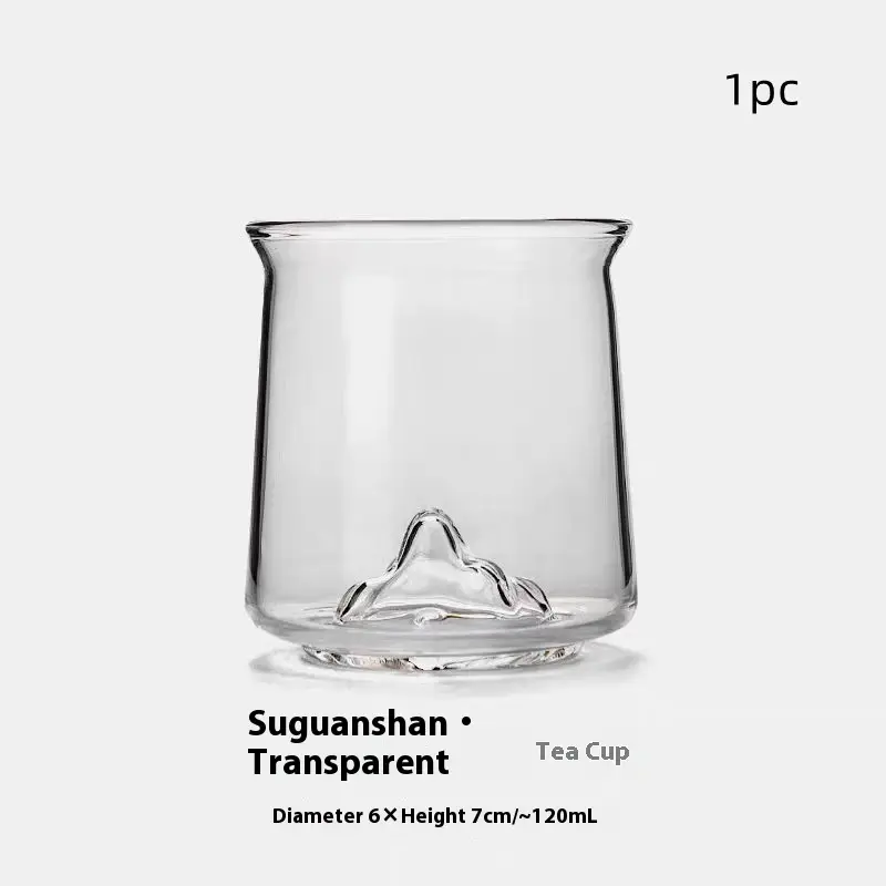Transparent Heat-resistant Glass Tea Set Suit