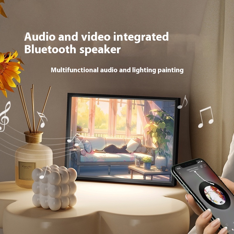 Title 1, Inteligentna Lampa z Kotem Bluetooth z Audio i ...