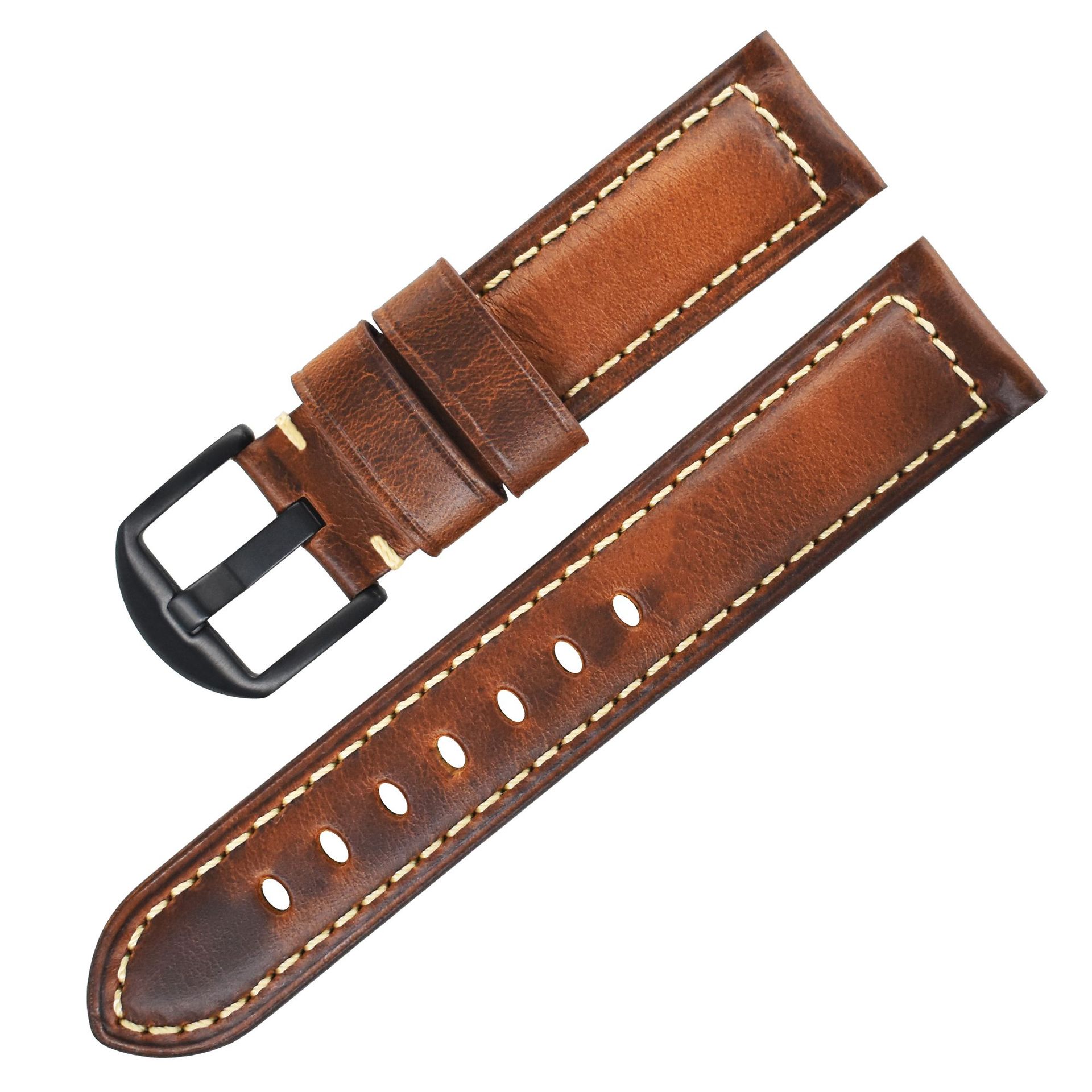 Yellow brown black buckle