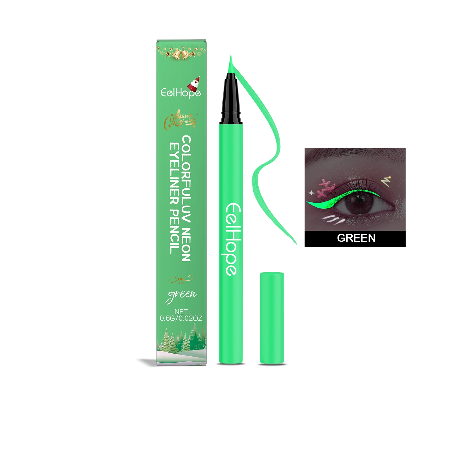 Title 3, Christmas Neon UV Liquid Eyeliner