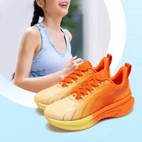 Shock Absorption and Rebound Running Shoes