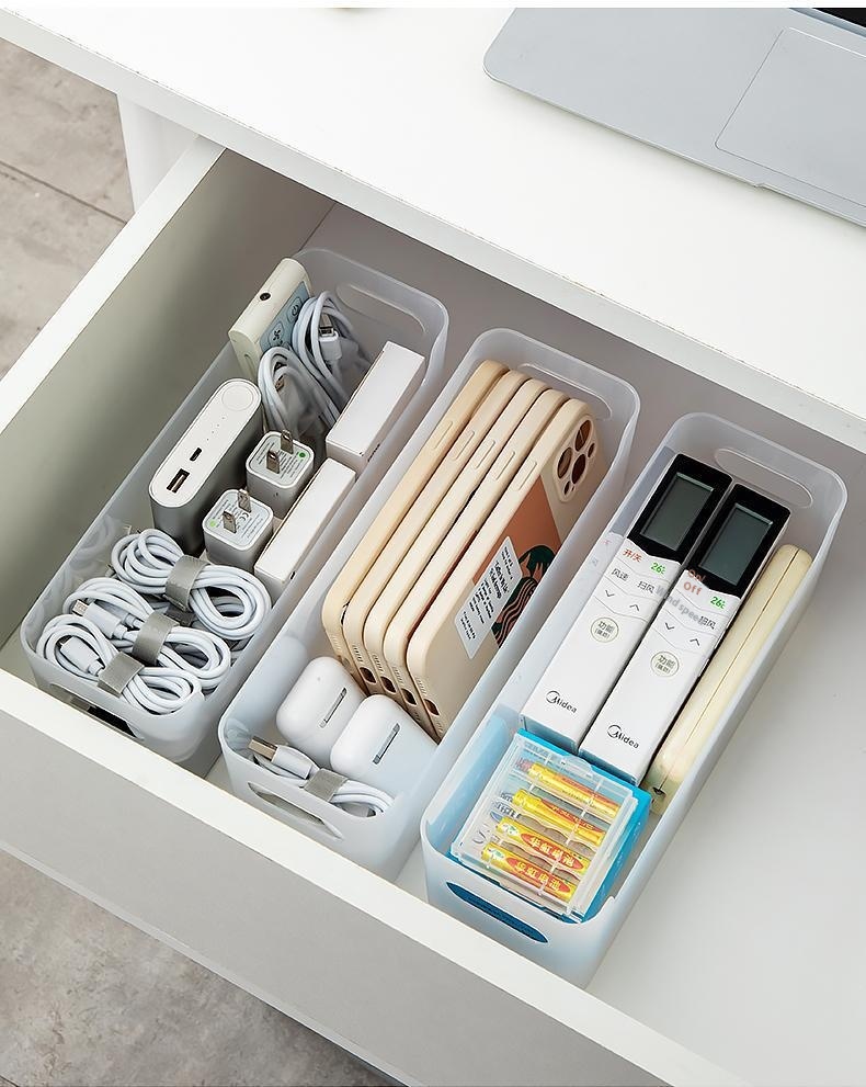 Title 17, Simple Home Sundries Desktop Storage Box Labeling