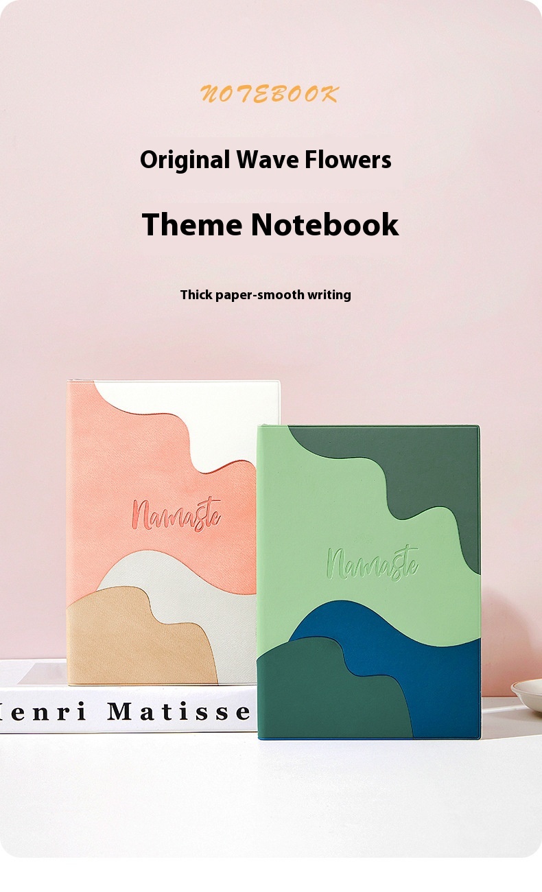 Title 2, Home Portable Creative Leather Art Notebook