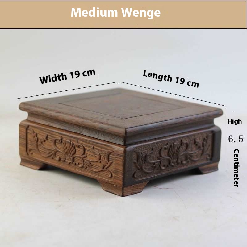 Title 2, Solid Wood Carving Stone Handicraft Decoration