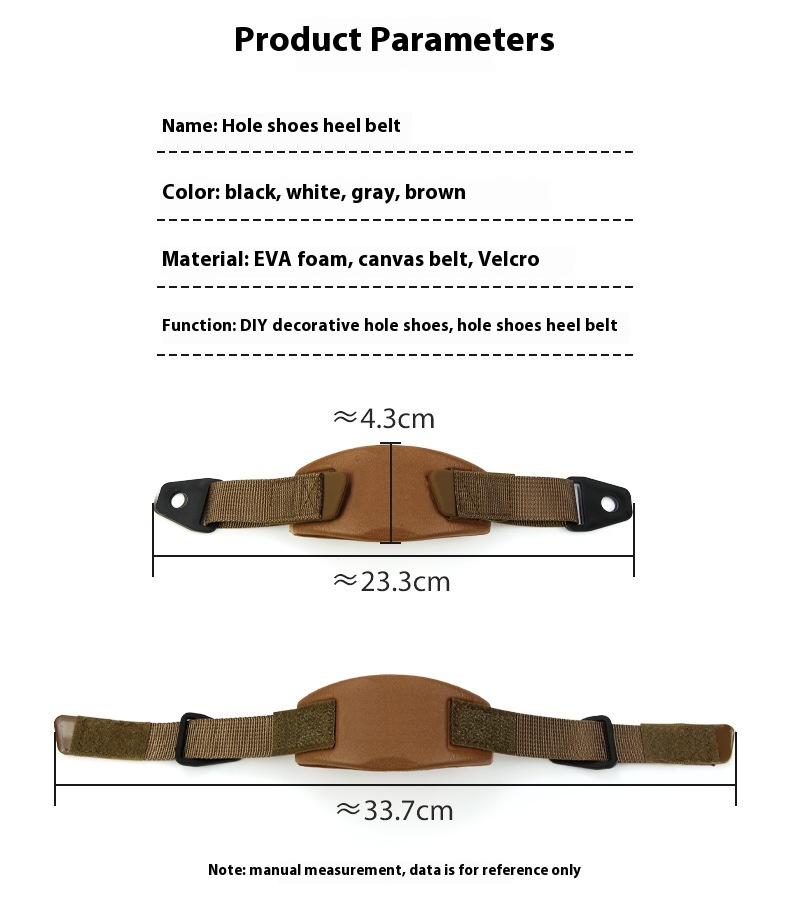 Title 5, Velcro Removable Hole Shoes Shoe Buckle Accesso...