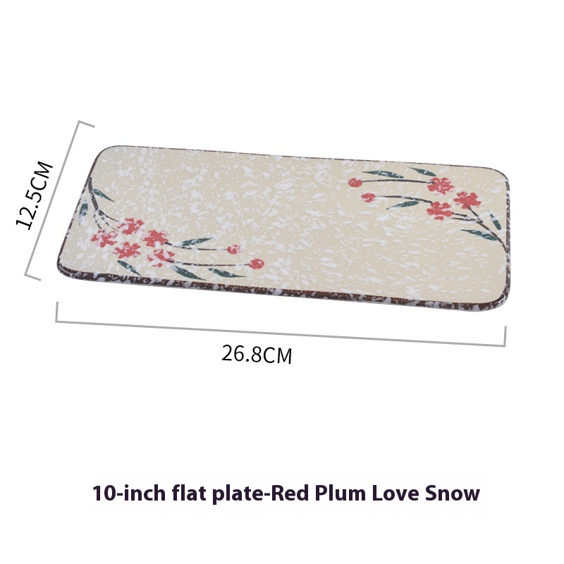 Red Plum Love Snow