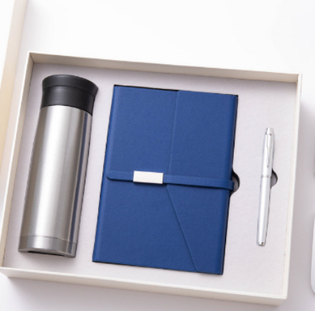 Title 6, Vacuum Cup Notebook Business Gilding Gift Box