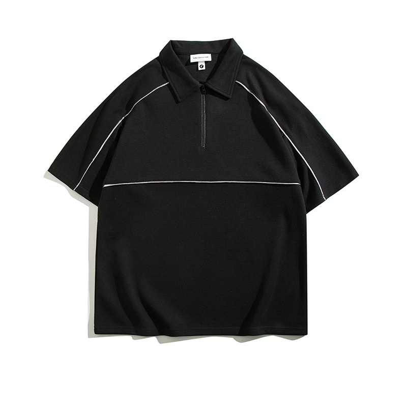 Black Half Zipper