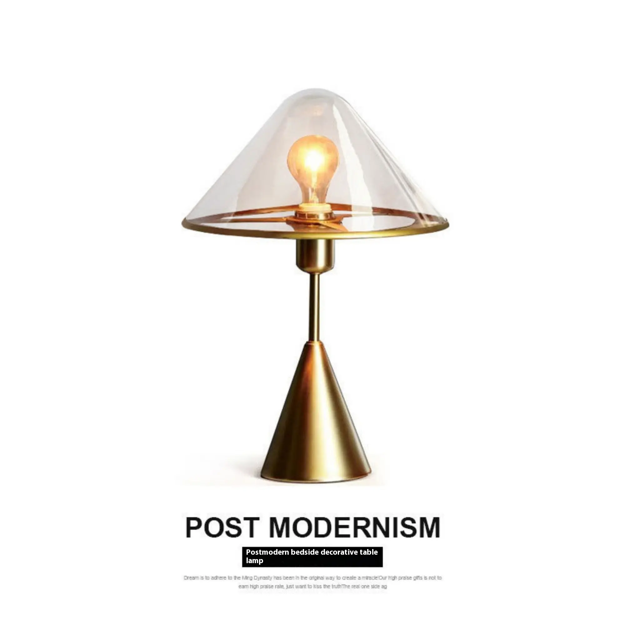 Postmodern Minimalist Creative Wrought Iron Desk Lamp