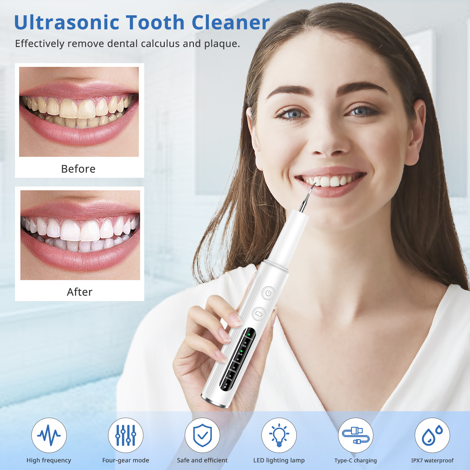 Title 3, Ultrasonic Teeth Cleaner Household Charging