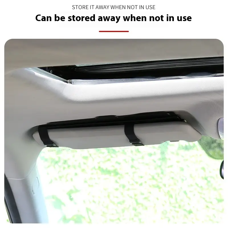 Portable And Retractable Anti-glare Car Sun Shade