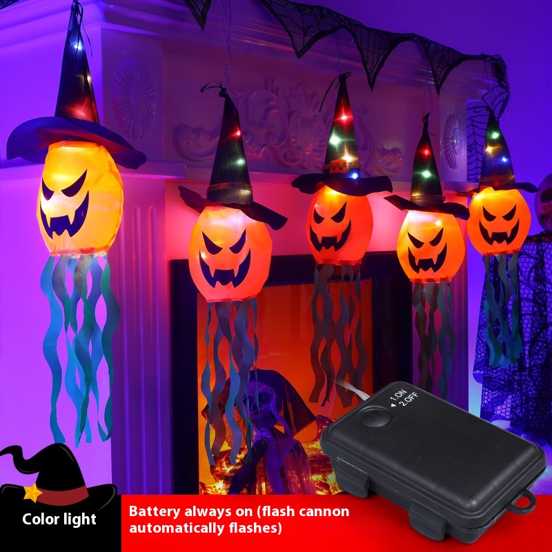 5PCs Pumpkin Hat Color Light