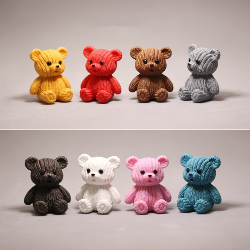 Cartoon Cute Q Version Plastic Doll Ornaments - Image 1