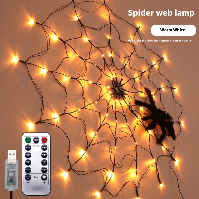 Spider Web USB Warm White