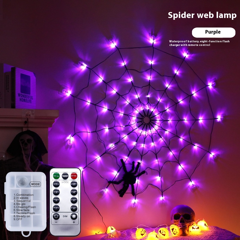 Spider Web Battery Purple