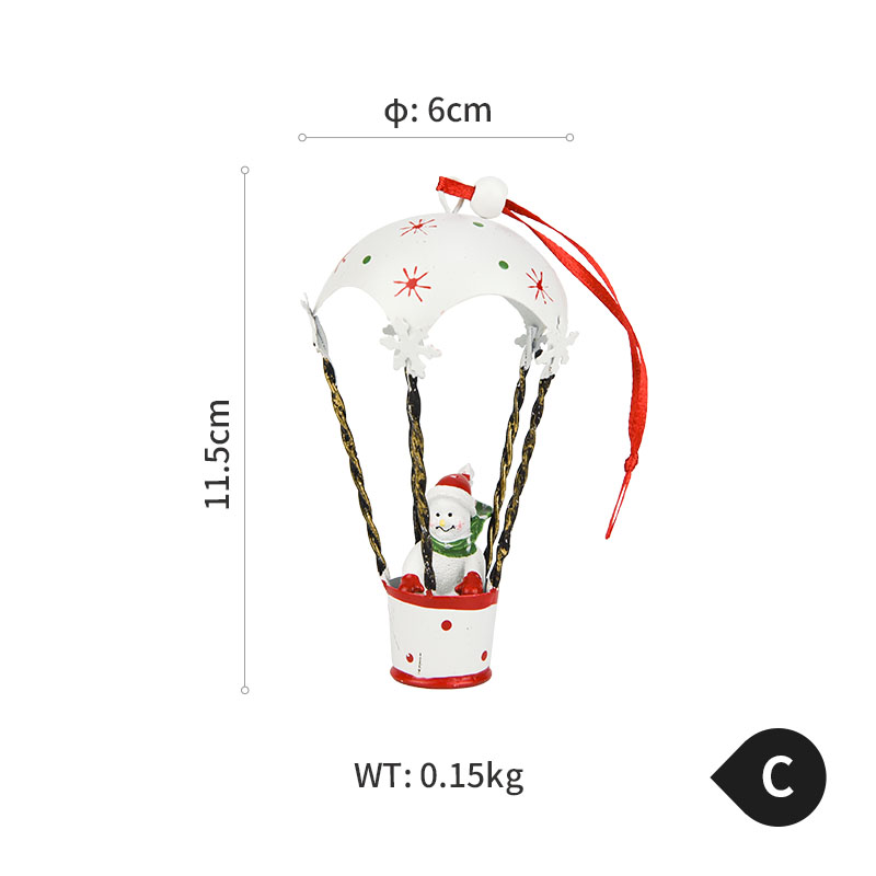C Parachute Snowman