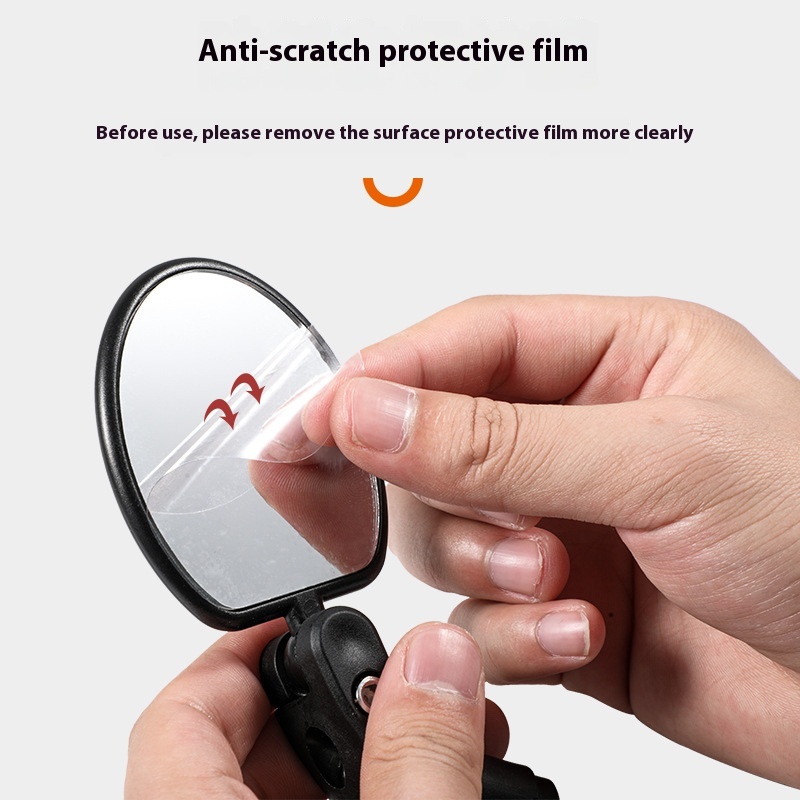 WEST BIKING Bicycle Rearview Mirror Mountain Bike Road Bike Folding Rearview Mirror Reflector