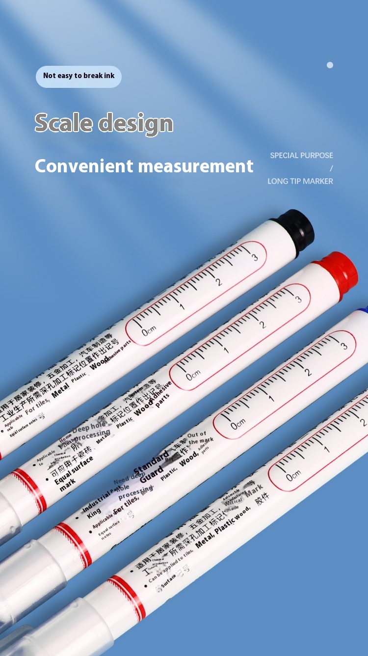 Title 3, Guangna Long Mouth Oily Marking Pen Constructio...