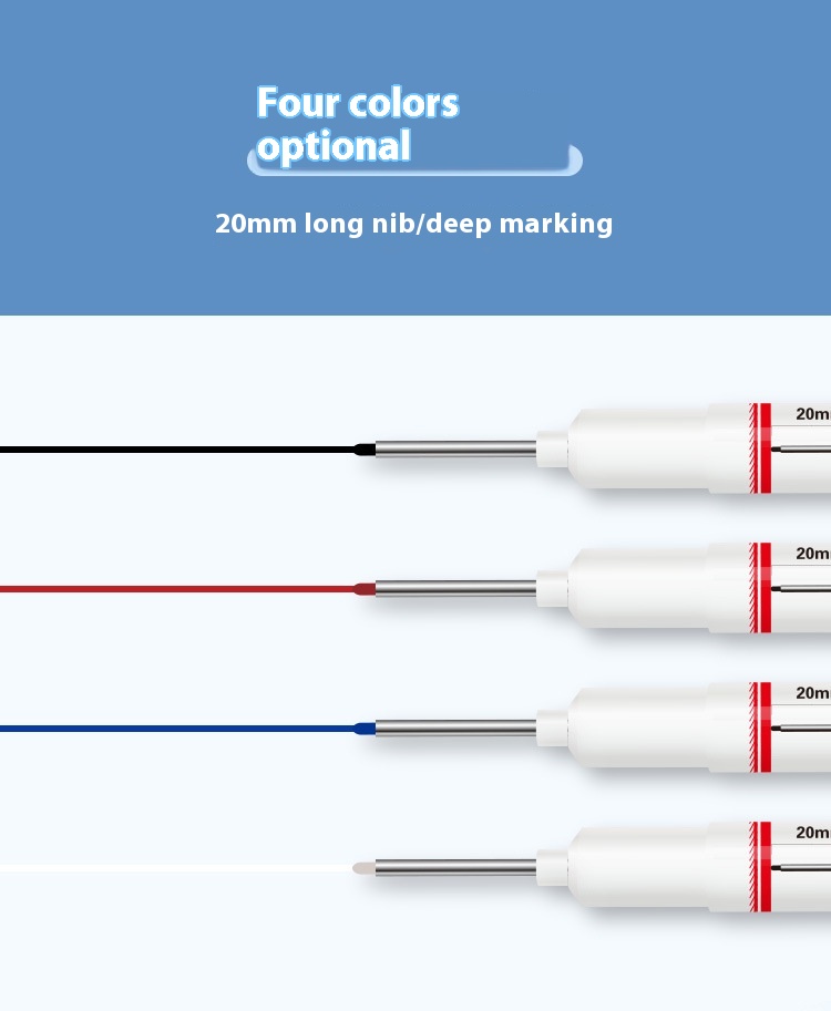 Title 8, Guangna Long Mouth Oily Marking Pen Constructio...