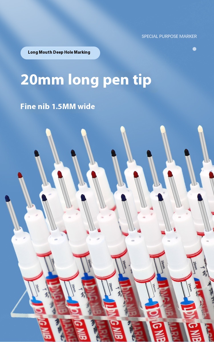 Title 7, Guangna Long Mouth Oily Marking Pen Constructio...