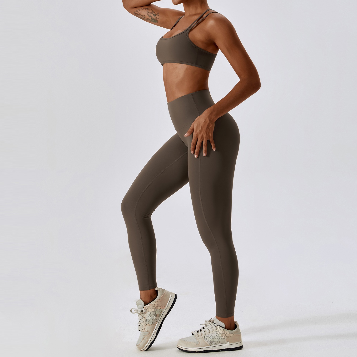 Breathable Quick-drying Yoga Suit Workout Clothes Sports Body-hugging Suit