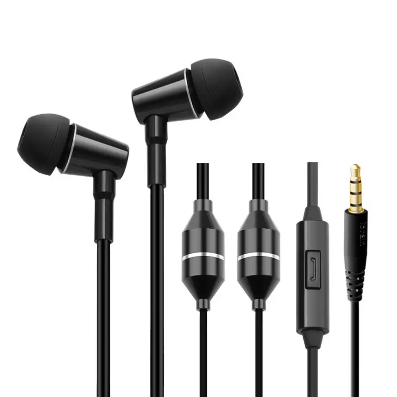 FC12 Drive-by-wire With Microphone In-ear Music Headset Air Conduit Radiation Protection