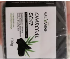 Bath Organic Charcoal Soap Rich Foam - Black - View 1
