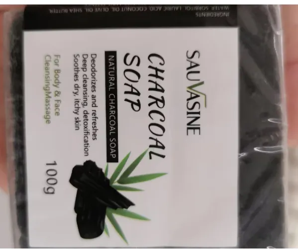 Bath Organic Charcoal Soap Rich Foam Black - Shop at LoveMi