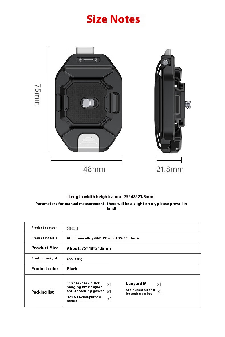 Title 16, Backpack Quick Kit Camera SLR Universal Shoulde...