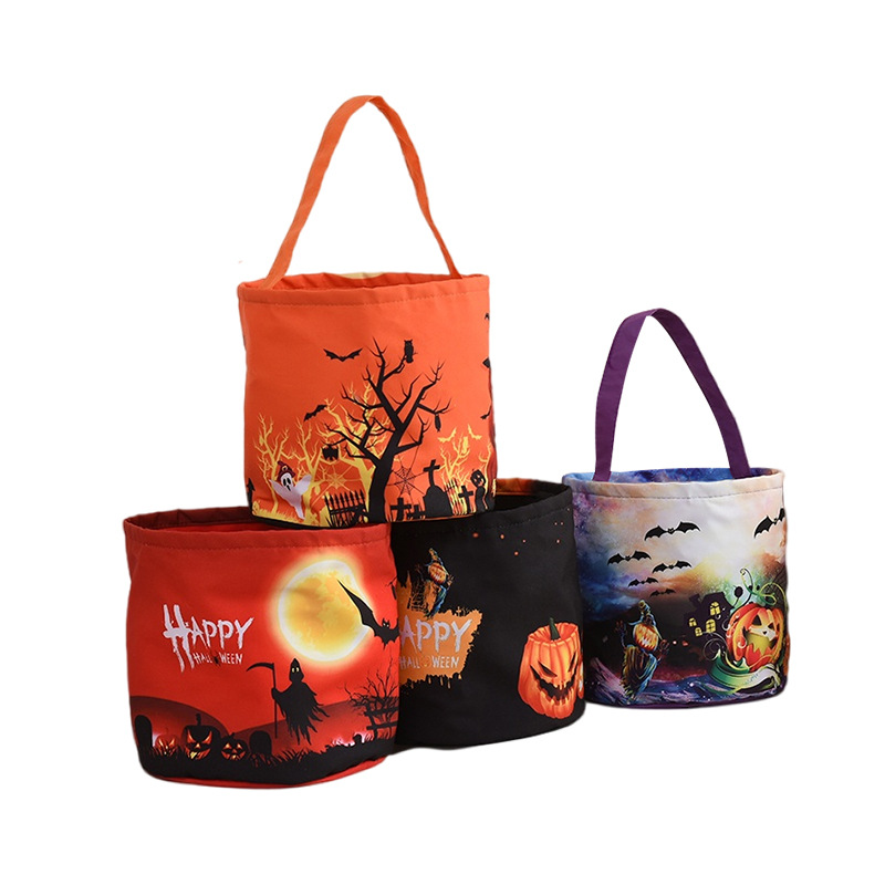 Title 11, Halloween Basket Luminous Pumpkin Bag Children