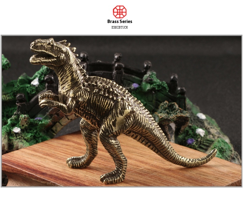 Title 3, American Allosaurus Dinosaur Ornaments Tea Orna...