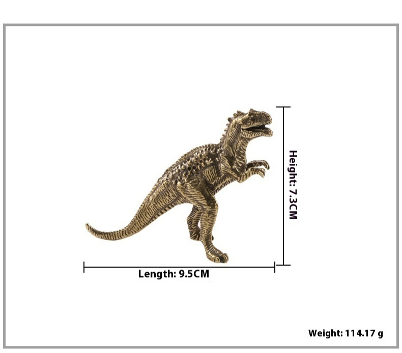 Title 1, American Allosaurus Dinosaur Ornaments Tea Orna...