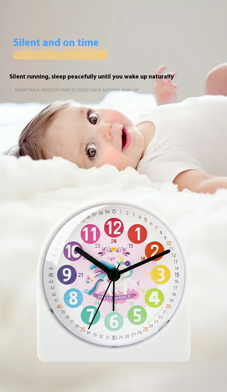 Title 2, Children Little Alarm Clock Student Only Wake U...