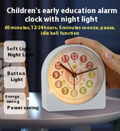 Title 14, Children Little Alarm Clock Student Only Wake U...