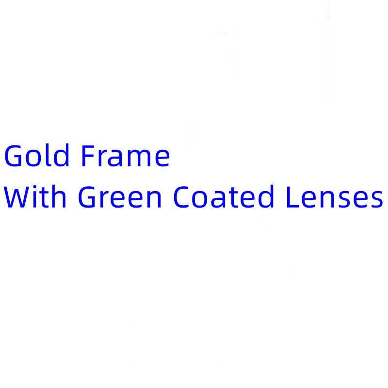 Gold Frame Green Film