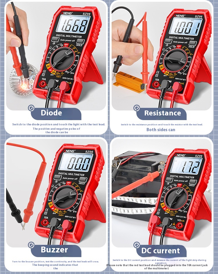 Title 3, Digital Multimeter High Precision Digital Displ...