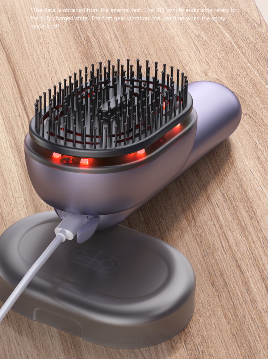 Title 10, Spray Import Skin Massage Red Light Electric Comb