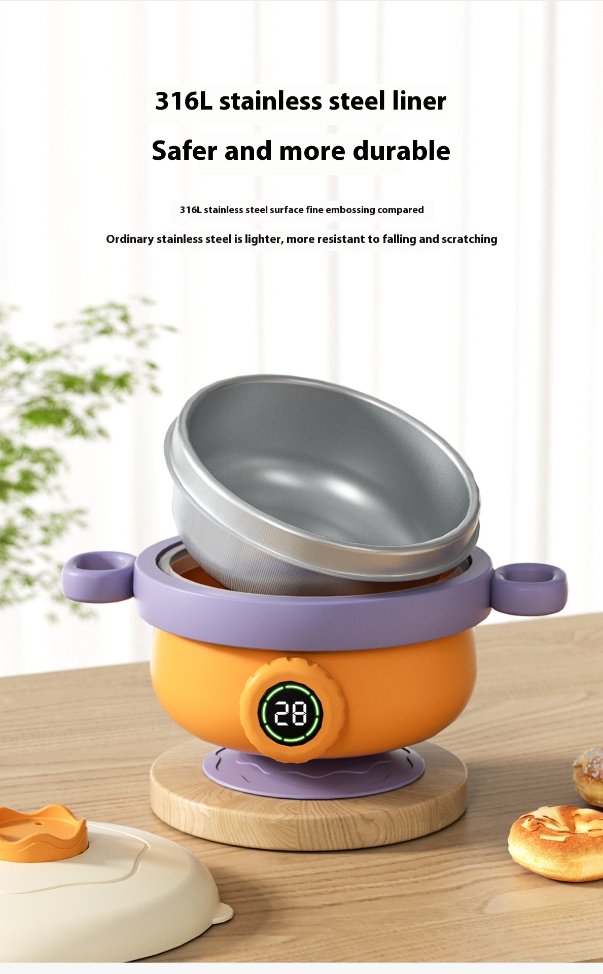 Title 1, Food Supplement Digital Display Insulated Bowl ...