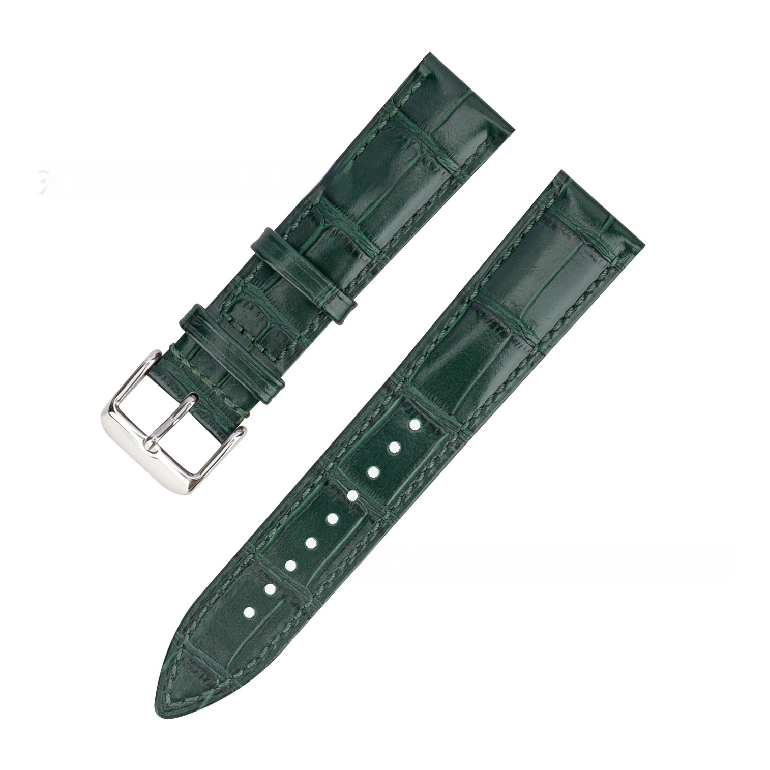 Green steel needle buckle