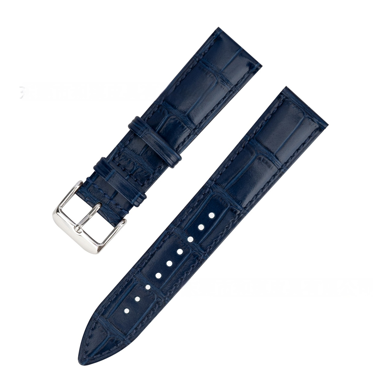 Blue steel needle buckle