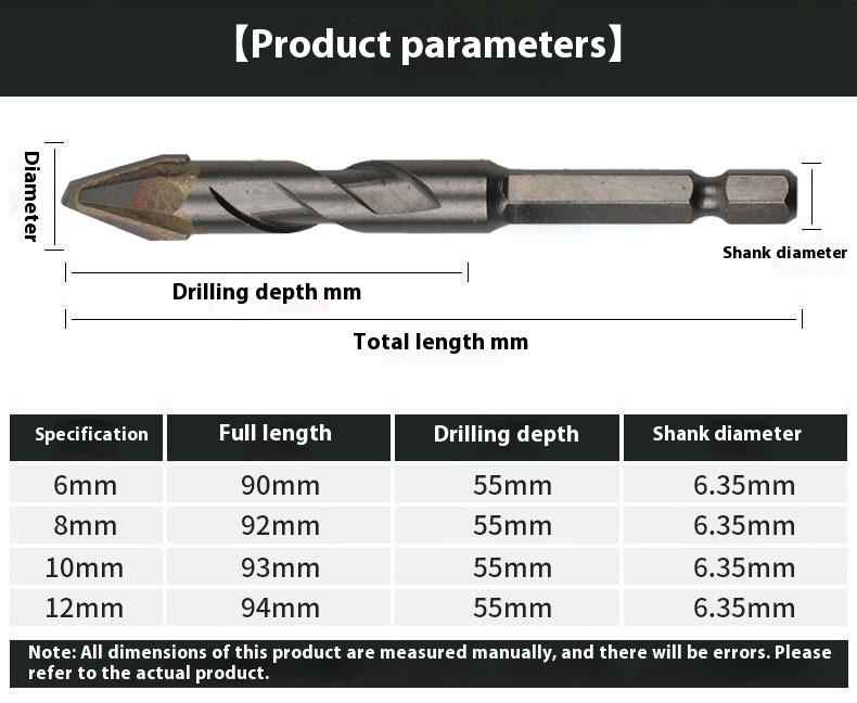 Title 5, Head Tilt Eccentric Drill Ceramic Triangle Drill