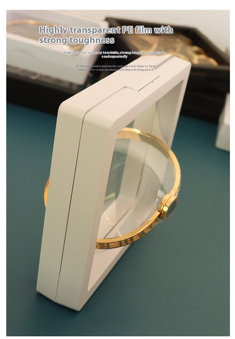 Title 2, Ring Bracelet Film Suspension Display Packaging...