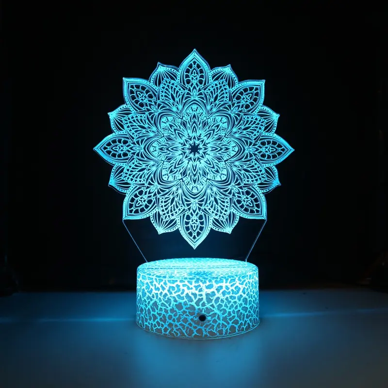 Colorful Touch LED Creative Night Light Holiday