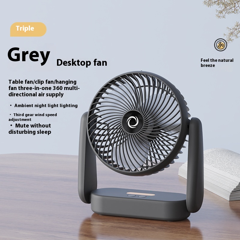 Gray Light Fan