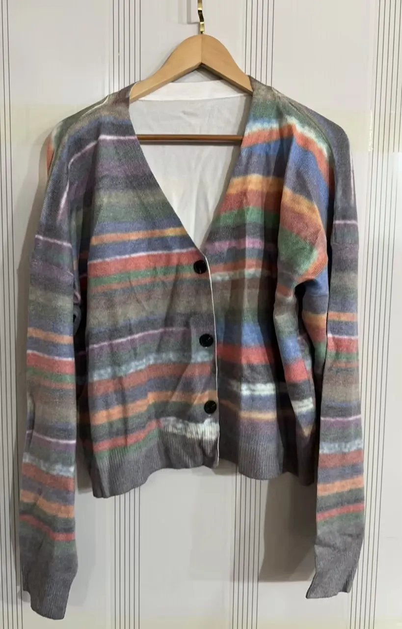 3D Women's Printed Wear Cardigan Jacket - C Style